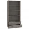 vidaXL Buffet HAMAR Bois massif de pin Gris clair