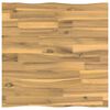 vidaXL Plateau de Table Rectangulaire 40 x 40 x 3,5 cm Carr&eacute; Blanc