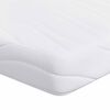 vidaXL Matelas Blanc 80 x 200 cm Tissu jacquard