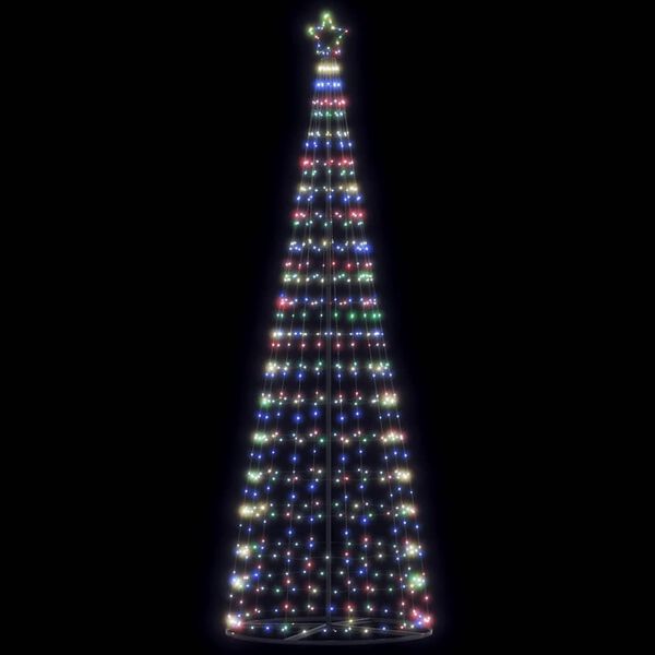 vidaXL Sapin de No&euml;l &agrave; LED 550 LED color&eacute;es 300 cm