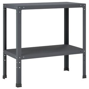 vidaXL Table de rempotage 100 x 40 x 80 cm Acier enduit de poudre