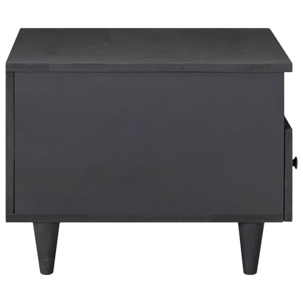 vidaXL Table basse Multicolore 80 x 54 x 40 cm Bois de mangue massif