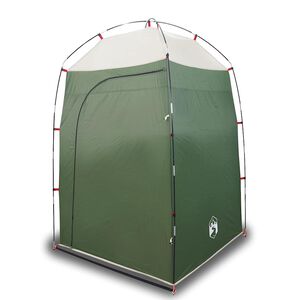 vidaXL Tente de douche vert imperm&eacute;able