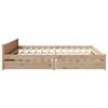 vidaXL Cadre de lit sans matelas 180x200 cm bois massif de pin