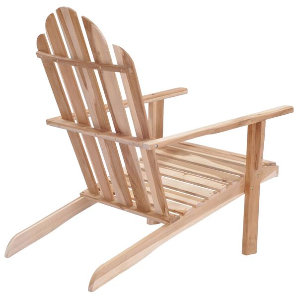 vidaXL Chaise Adirondack Teck