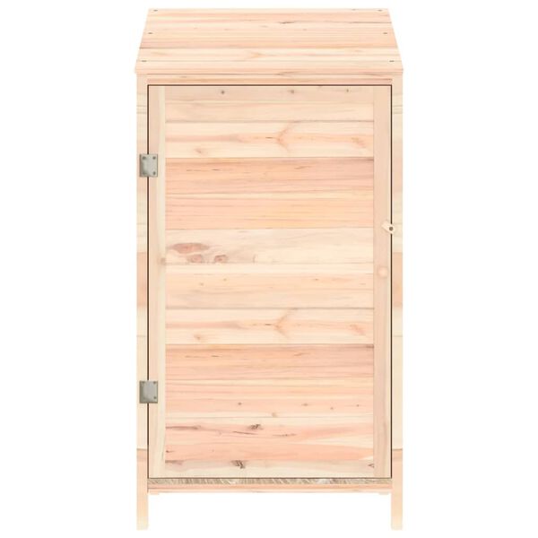 vidaXL Remise de jardin 55x52x112 cm Bois de sapin solide