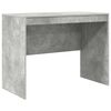 vidaXL Bureau avec tiroir 2 pcs Gris b&eacute;ton