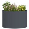 vidaXL Cache-pot de jardin Anthracite 30 x 30 x 20 cm