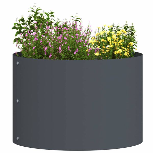 vidaXL Cache-pot de jardin Anthracite 30 x 30 x 20 cm