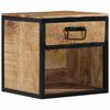 vidaXL Table de chevet 40x35x40 cm bois de manguier massif