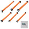 vidaXL Ensemble de moteurs tubulaires 6 pcs avec contr&ocirc;leur