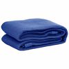 vidaXL Tapis de tente 400x600 cm Bleu PEHD