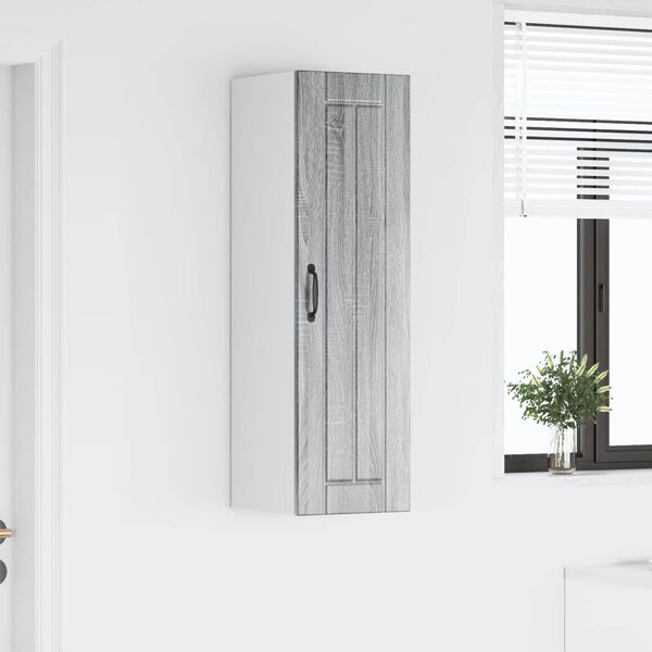 vidaXL Armoire de cuisine Gris Sonoma 30 x 31 x 100 cm