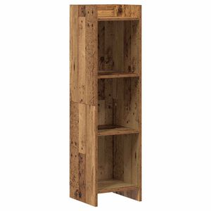 vidaXL Biblioth&egrave;que Bois ancien 30 x 30 x 111 cm Bois d'ing&eacute;nierie
