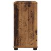 vidaXL Armoire de lavabo de salle de bain Bois Ancien 60 x 30 x 60 cm