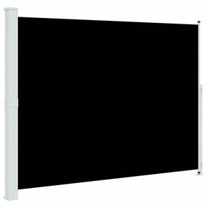 vidaXL Auvent lat&eacute;ral r&eacute;tractable de patio 220x300 cm Noir