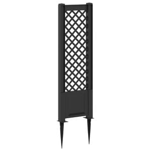 vidaXL Trellis avec pique Anthracite 43 x 6 x 165 cm PP