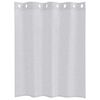 vidaXL Rideau en Voile 2 pcs Gris clair 140 x 140 cm Polyester