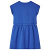 Robe pour enfants avec cordon de serrage bleu cobalt 128