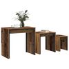 vidaXL Table basse 3 pcs Bois ancien Bois d'ingénierie