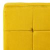 vidaXL Chaise de relaxation 65x79x87 cm Jaune moutarde Velours