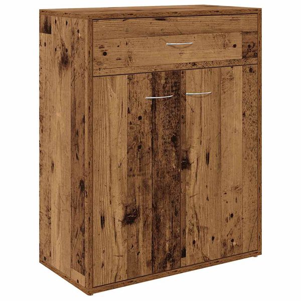 vidaXL Buffet vieux bois 60x30x75 cm bois d'ing&eacute;nierie