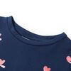 T-shirt pour enfants bleu marine 116