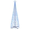 vidaXL Arbre de No&euml;l c&ocirc;ne 500 LED Bleues 100x300 cm