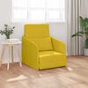 vidaXL Canap&eacute;-Lit Jaune 65 x 80 x 83 cm Velours