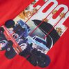T-shirt pour enfants rouge 116