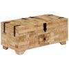 vidaXL Table basse Bois de manguier massif 80x40x35 cm