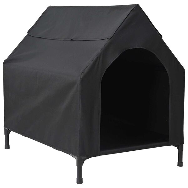 vidaXL Maison pour Chiens Noir 90 x 65 x 85 cm Tissu Oxford et Acier