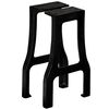 vidaXL Pied de banc 2 pcs Cadre en A Fonte