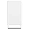 vidaXL Buffet Blanc 60x35x70 cm Bois d'ingénierie