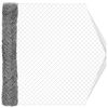 vidaXL Cl&ocirc;ture en treillis m&eacute;tallique 2 x 20 m Verre Galvanis&eacute;