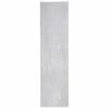 vidaXL Tapis de surface HUARTE Gris 1000 x 80 cm Polyester