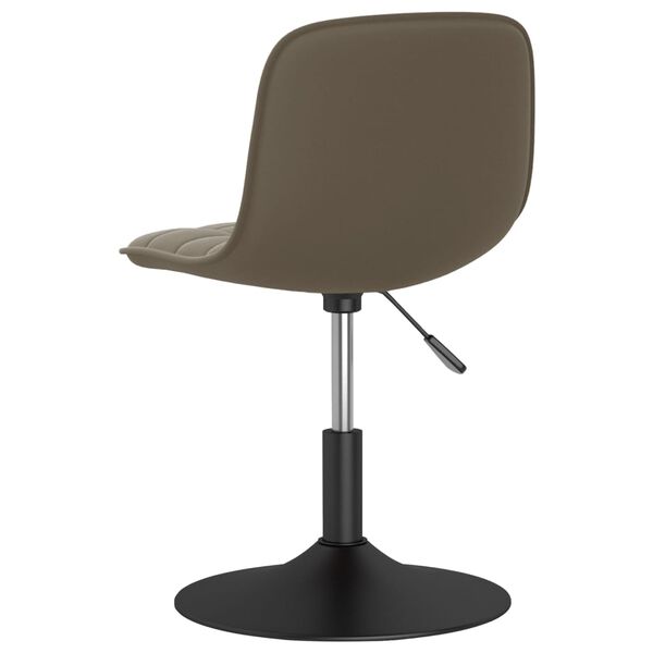 vidaXL Tabouret de bar Gris clair Velours
