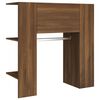 vidaXL Armoire de couloir Ch&ecirc;ne marron 97,5x37x99 cm Bois d'ing&eacute;nierie