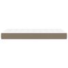 vidaXL Matelas de lit &agrave; ressorts ensach&eacute;s Taupe 80x200x20 cm Tissu