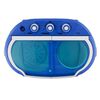 Mestic Lave-linge portable 2 en 1 MW-120 Bleu et blanc 250 W