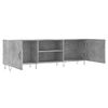 vidaXL Meuble TV gris b&eacute;ton 150x30x50 cm bois d'ing&eacute;nierie
