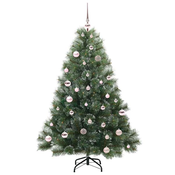 vidaXL Sapin de No&euml;l artificiel avec 150 LED Vert 150 cm PE et PVC