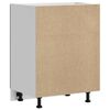 vidaXL Armoire de cuisine Lucca chêne marron bois ingénierie