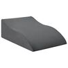 vidaXL Coussin pour les jambes Gris 68 x 41 x 21 cm Mousse PU
