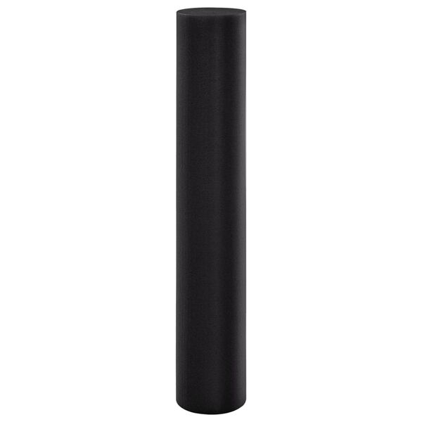 vidaXL Rouleau en mousse de yoga 15x90 cm EPE Noir