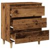 vidaXL Buffet vieux bois 60x35x70 cm bois d'ing&eacute;nierie