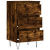 vidaXL Buffet ch&ecirc;ne fum&eacute; 40x35x70 cm bois d'ing&eacute;nierie
