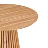 vidaXL Table d'appoint Marron 70 x 70 x 75 cm Bois de teck massif