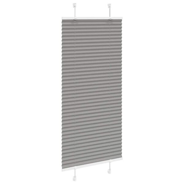 vidaXL Store plissé anthracite 65x100 cm largeur du tissu 64,4 cm