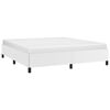 vidaXL Cadre de lit sans matelas blanc 180x200 cm similicuir